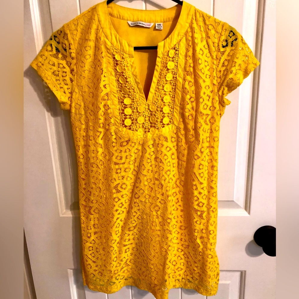 Isaac Mizrahi Lace Tunic